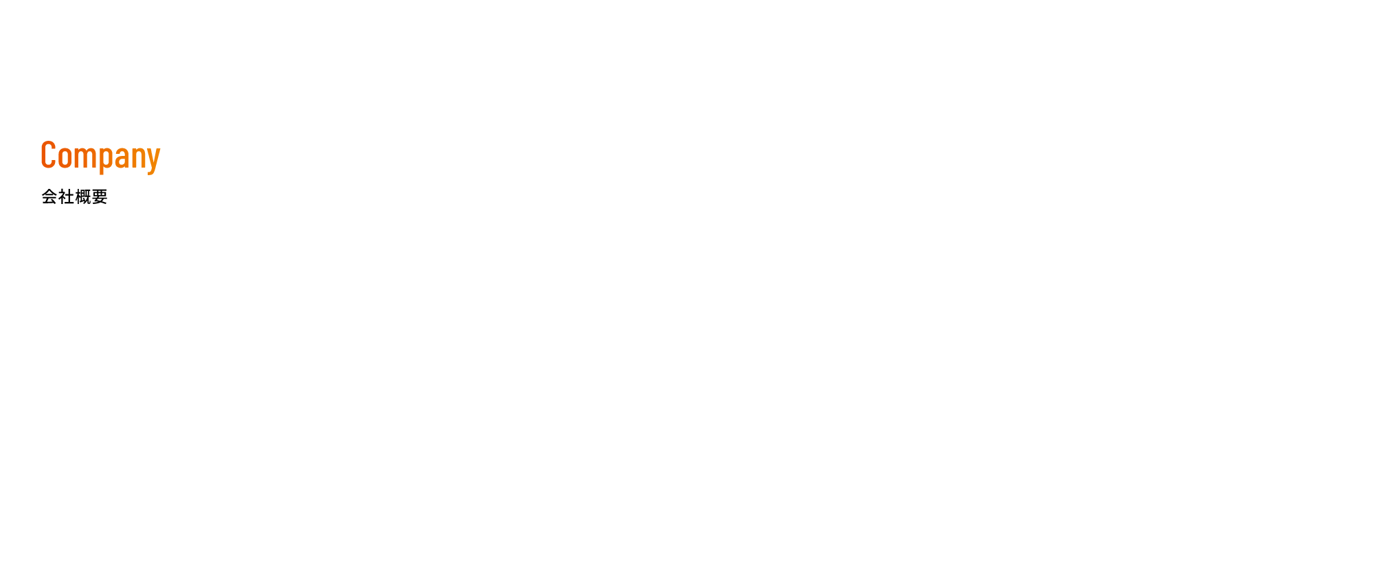 会社概要